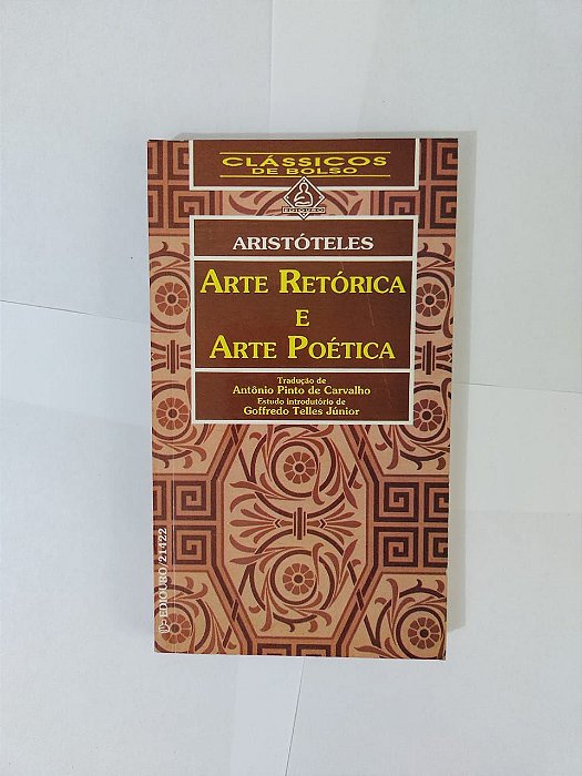 Arte retórica e Arte Poética - Aristóteles