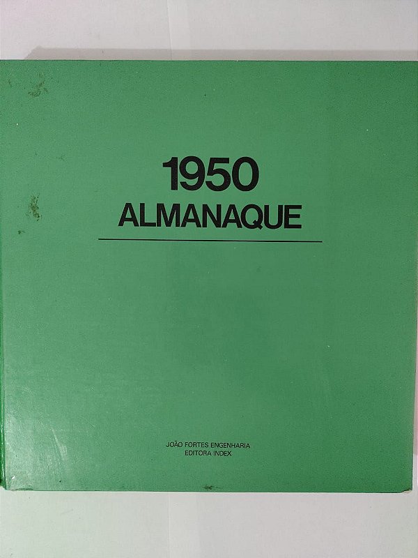 1950 Almanaque - João Fortes Engenharia