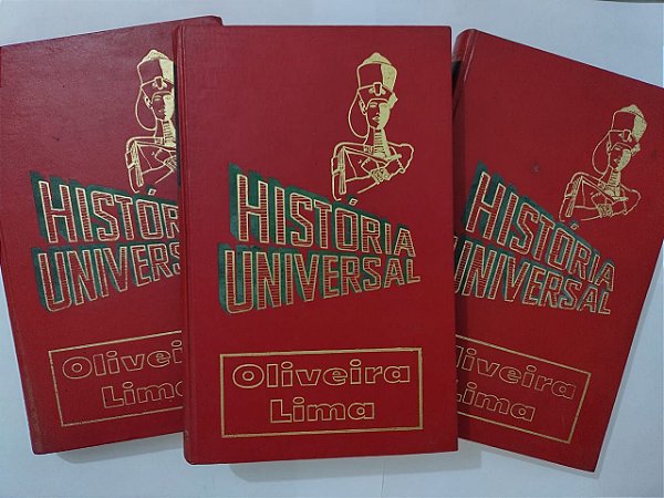 Coleção História Universal - Oliveira Lima C/3 volumes