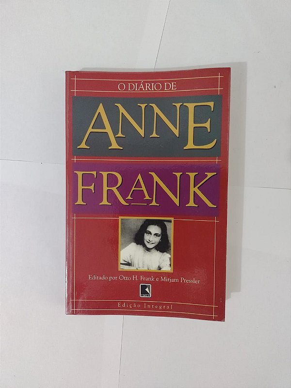 O Diário de Anne Frank - Otto H. Frank (Capa Vermelha)