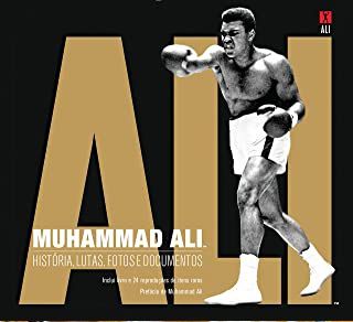 Livro Box - Muhammad Ali - Novo e Lacrado - Livro, lutas, fotos e documentos