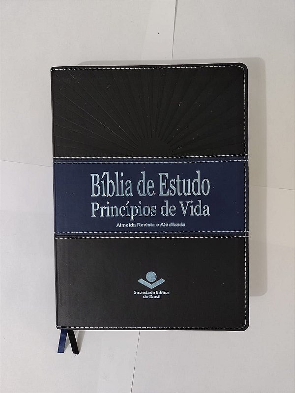 Bíblia de Estudo Princípios de Vida - Almeida Revista e Atualizada