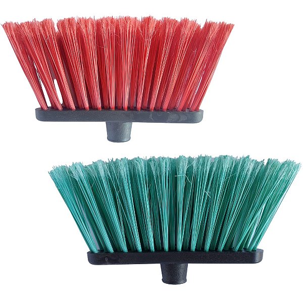 Vassoura Nylon Florada Pop Rodofort C/ Cabo Madeira 1,20 MT