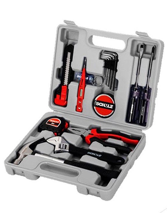 KIT de Ferramentas Manuais HOBBY 15 Peças - 927.0016-0 - SCHULZ