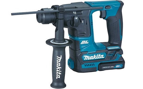Martelo Perfurador 16mm SDS Plus 2,2KG Com 2 Baterias e Carregador Bivolt - HR166DWAX1 - Makita