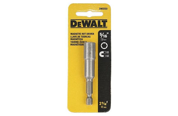 Soquete Magnético 5 / 16" DW2222 - DEWALT