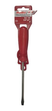 Chave de Fenda 1/4x5" 215R - 061679 - Robust