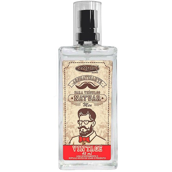 Aromatizante Automotivo Natuar Men Vintage 45 ml - 014457-6 - CentralSul