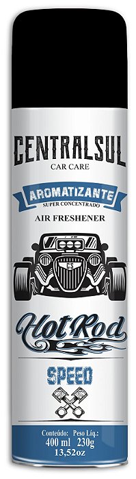 Aromatizante Automotivo Hot Rod Speed 400 ml - 015638-8 - CentralSul