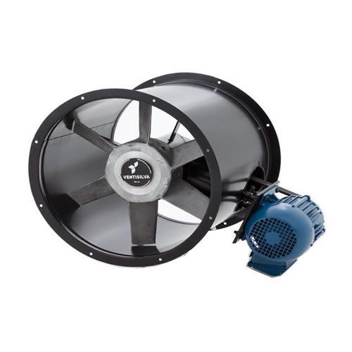 Exaustor Industrial Axial 220/380/440V 4P 50cm Com Transmissão E50 - 9020207 - Ventisilva
