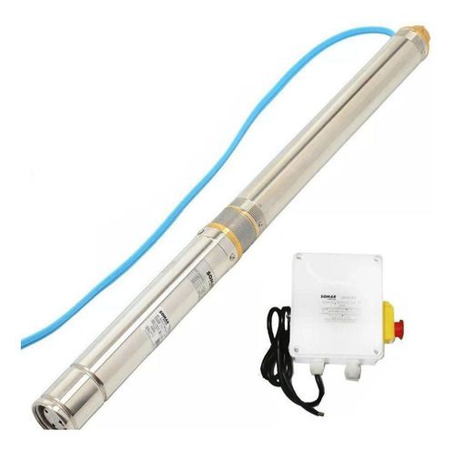Bomba D'Água Submersa BMSI-303 1CV 220V a 254V 18 Estágios - 16006011 - Somar