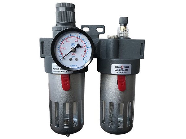 Conjunto de Preparação de Ar 1/2" FRL01 - 0761020001 - Sigma