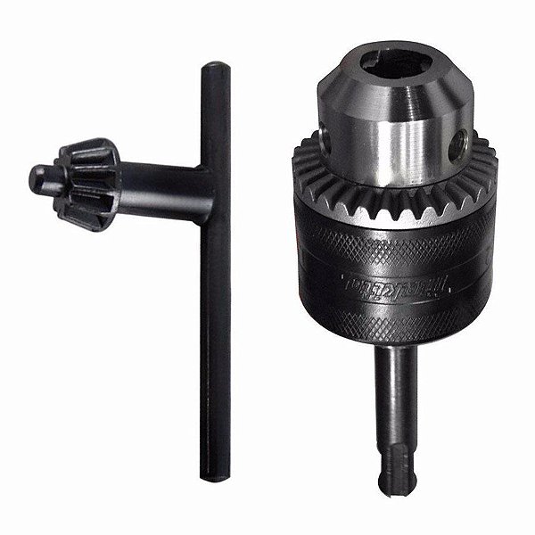 Conjunto Mandril 1/2x20F 13mm Chave Adaptador SDS Plus - B-12887 - Makita