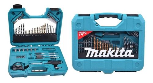 Kit Broca/Bits c/ Maleta (74 Peças) - P-90336 - Makita