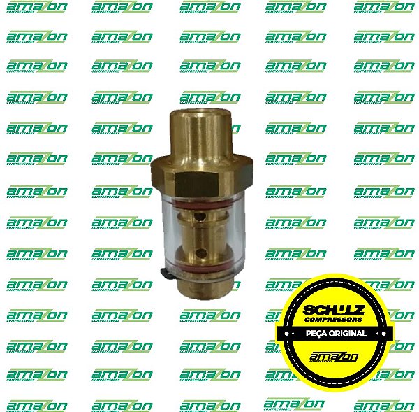 Visor de Retenção com Visor Fluxo de Óleo Para Compressor Parafuso - 813.0692-0/AT - Schulz