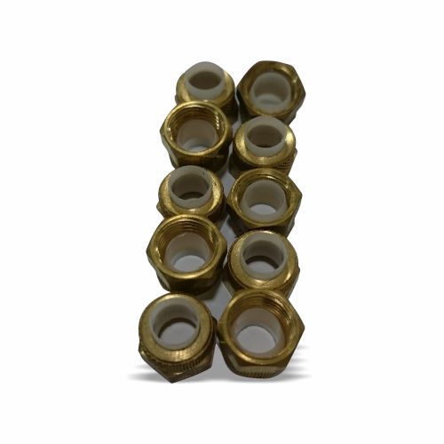 Porca p/ Tubo Flexível Nylon Kit 10 Unidades - 021.0057-0 - Schulz