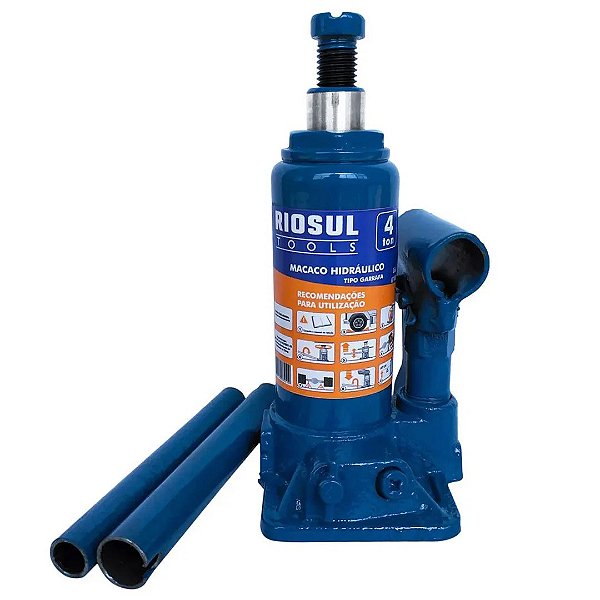 Macaco Hidráulico CJI 4 Toneladas - R070002 - RIOSULTOOLS
