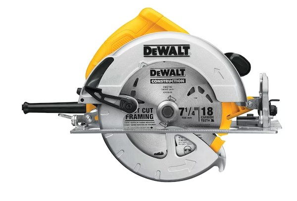 Serra Circular 7-1/4" (184mm) 1800W com Disco Widea (220V), Eixo 5/8". 5.200 RPM - DWE575-B2 - DeWalt