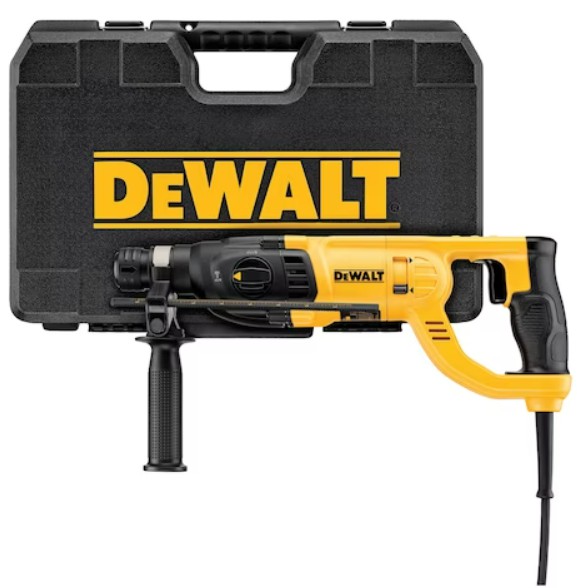 Martelete Eletropneumático Perfurador Rompedor 1 Polegada 220V SDS PLUS 2,6KG - D25260K-B2- DeWalt