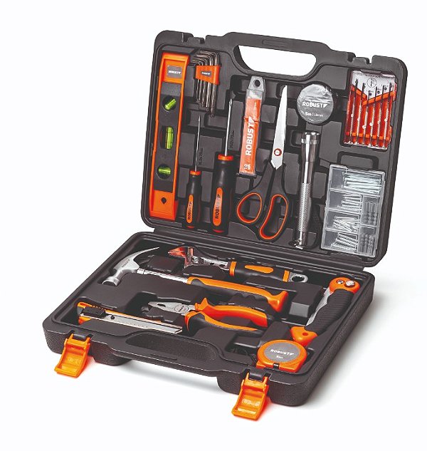 Jogo de Ferramentas DIY 85 Peças S21003085 4000C - 3370161 - ROBUST