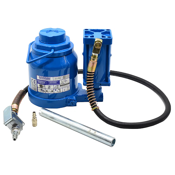 Macaco Hidropneumático MTP 32 Toneladas Com Válvula - 32500BRP - BOVENAU