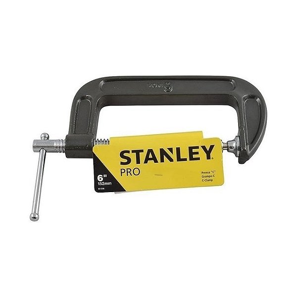 Grampo tipo C 6" - 83-506 - Stanley