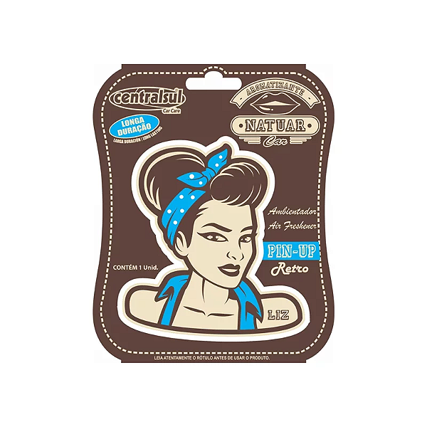 Aromatizante Mini Woman Liz Retro - 270579 - CENTRALSUL