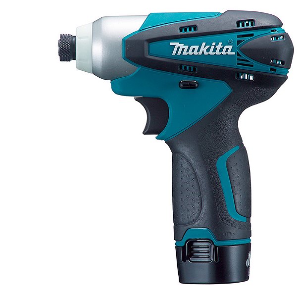 Parafusadeira de Impacto 1/2'' 2 Baterias 1,5AH C/ Carregador C/ Maleta - TD090DWE - MAKITA