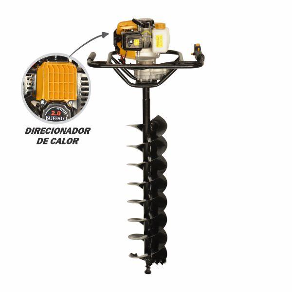 Perfurador De Solo BFG520SB 2T Com Pegador Simples Sem Broca Gasolina - 60250 - Buffalo