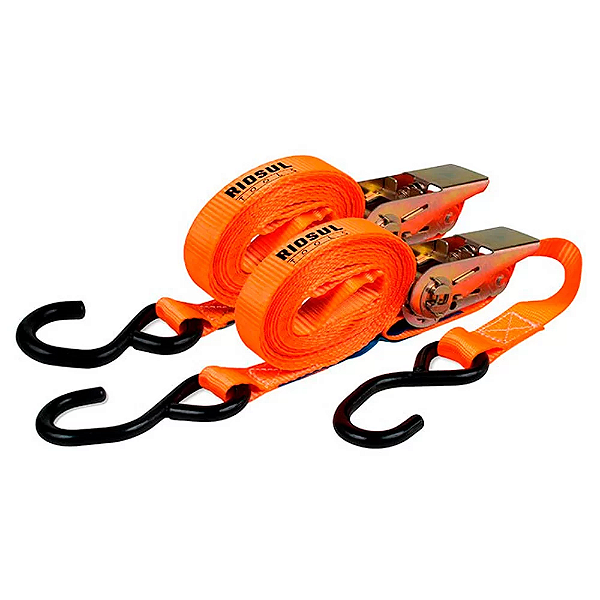 Cinta Com Catraca 800KG 4,6M 02 Peças - R010278 - RIOSULTOOLS