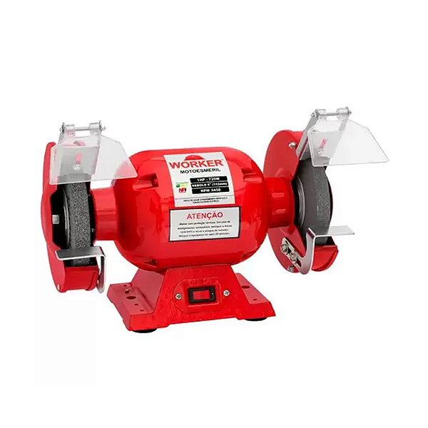 Moto Esmeril Bancada M-6 735W 127/220V - 201838 - WORKER