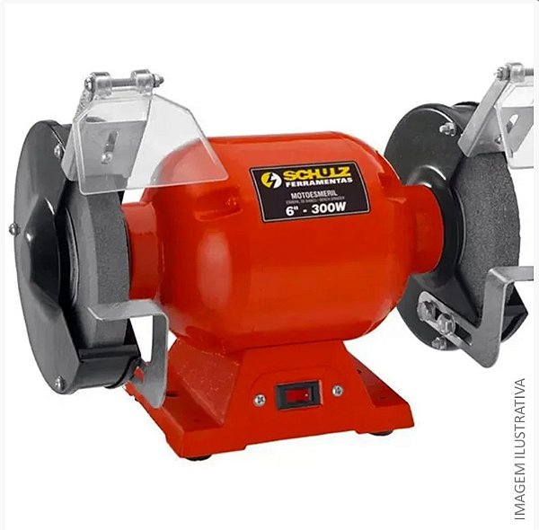 Moto Esmeril Bancada ME-6 300W 220V - 911.0255-0 - SCHULZ