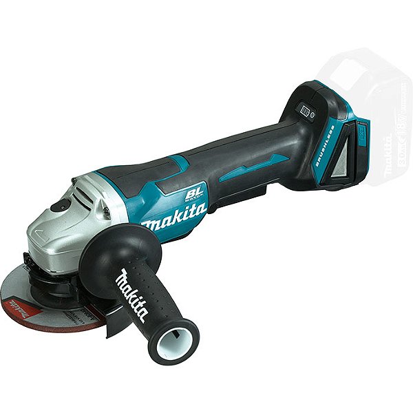 Esmerilhadeira Angular 4'' 1/2'' Sem Bateria Sem Carregador Sem Maleta - DGA455Z - Makita