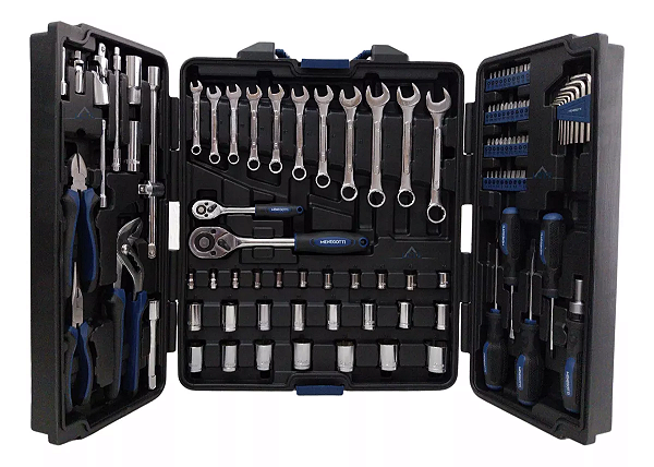 Jogo de Ferramentas MAX Com 106 Peças e Maleta - 40870106 - MENEGOTTI