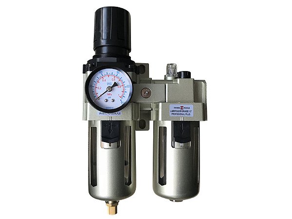Conjunto Regulador de Ar 1/2" Grande FRL02 - 0761020002 - SIGMA