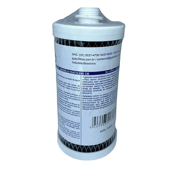 Filtro Para Bebedouro ACQUA Interno - 2087 - IGATU 446