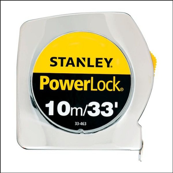 Trena 10 Metros POWERLOCK - 33-463S - STANLEY