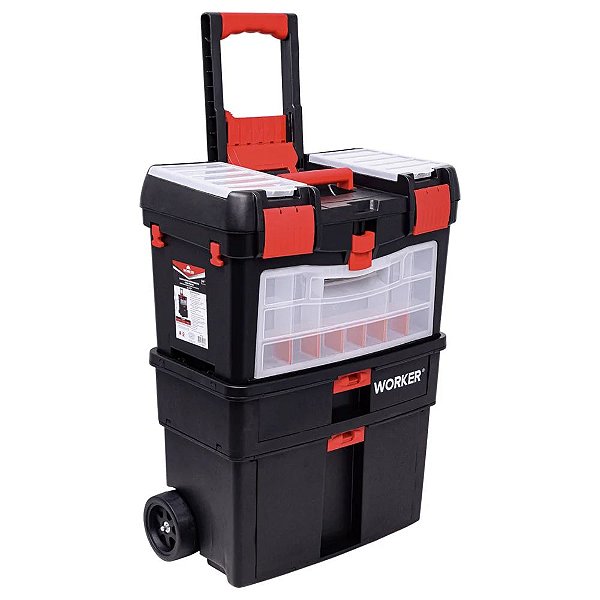 Caixa de Ferramentas 24.1/2"Com Rodas - 977560 WORKER