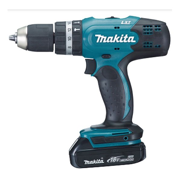 Parafusadeira/Furadeira 1/2" 18V De Impacto + 1 Bateria + Carregador - DHP453Y002 Makita