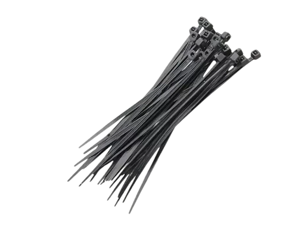 ABRACADEIRA NYLON PRETA 200X2,5 (C/ 100)