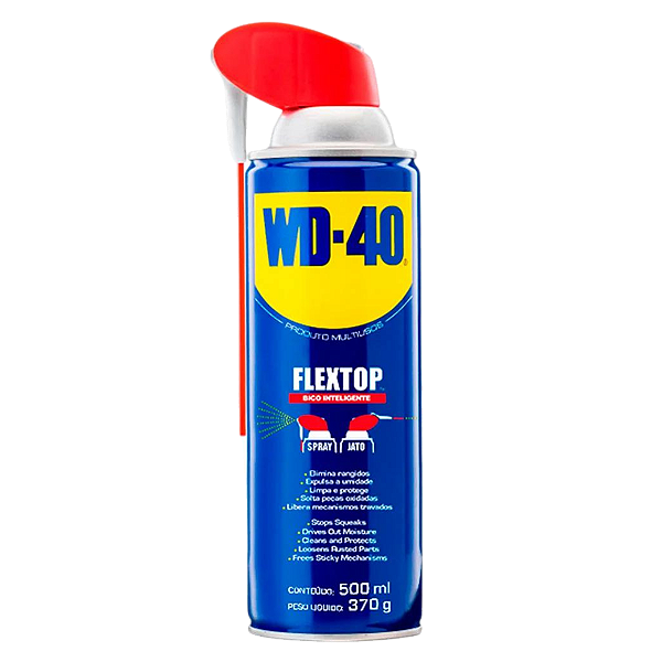 WD40 - SPRAY PRODUTO MULTIUSO FLEXTOP 500ML