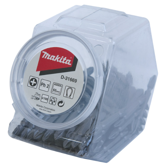 BIT PHILLIPS PH2 65MM PONTA DUPLA - D-31669 - MAKITA