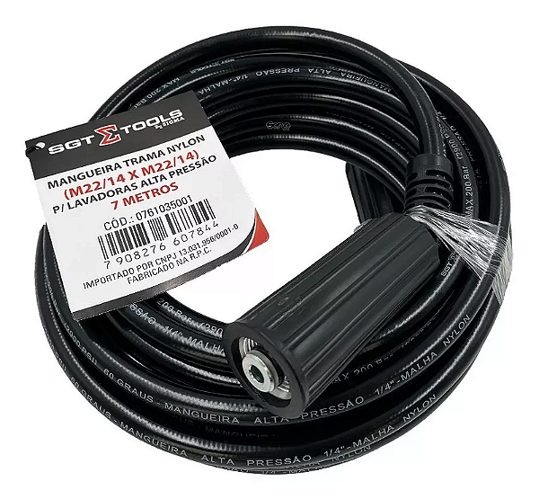 SIGMA - MANGUEIRA TRAMA NYLON M2214 X M2214 7MT