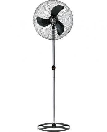 VENTILADOR DE COLUNA IND 65CM 127/220V VEL PRETO CROMADO