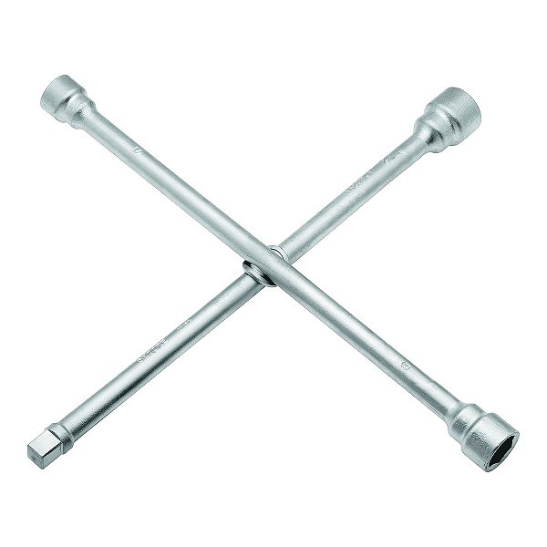 CHAVE DE RODA CRUZ 28PUV 17X19X21POL. C/ QUADRADO - GEDORE