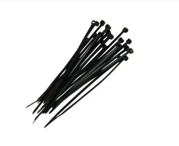 ABRACADEIRA NYLON PRETA 150X7,2 (C/ 50)