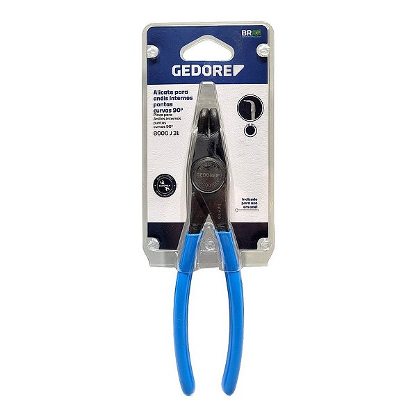ALICATE PARA ANEIS INTERNO CURVO 8000-J11 - GEDORE