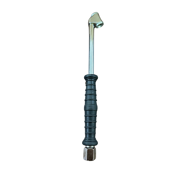 BICO INFLADOR C/ BICO DUPLO ROSCA FEMEA 1/4 250MM - STEELS