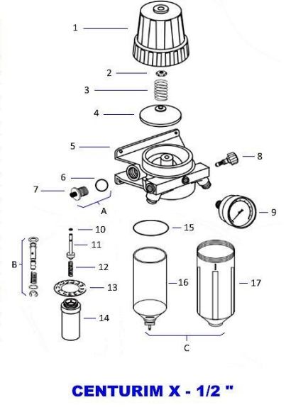 ARPREX - CONJUNTO PROTETOR E COPO CENTURIUM X