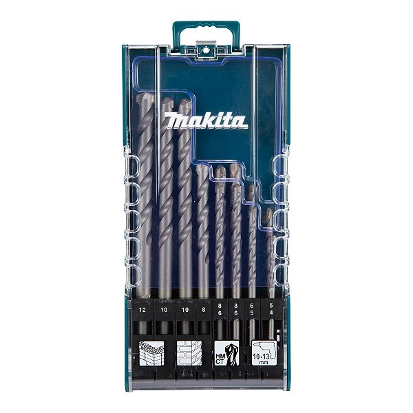 KIT DE BROCAS P/CONCRETO  12UN MAKITA